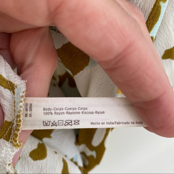 Free People One Lucina boho floral mini Dress size small - Picture 11 of 11